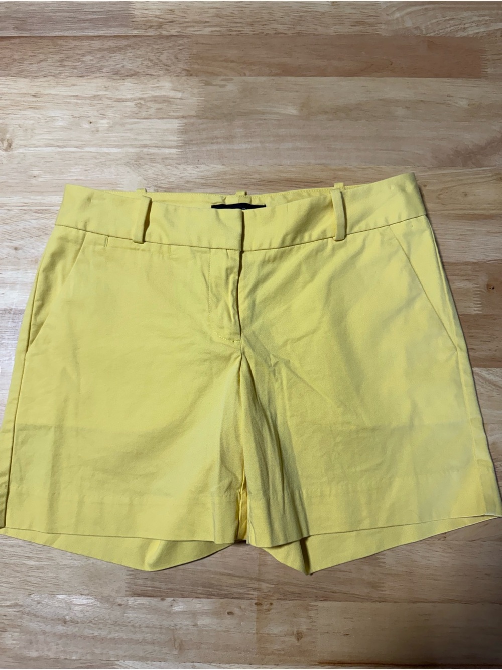 Talbots Petite Chino Shorts Women’s 0P Yellow Casual Summer Shorts